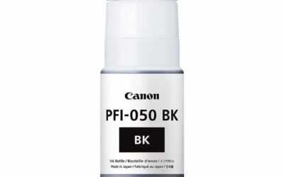 Cartouche encre Noire PFI-050 BK Canon 70 m