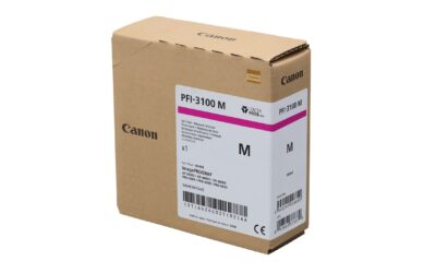 Magenta (M) pour Canon iPF Pro -2600 – 4600 – 6600 et série GP 2600S – 4600 S – 6600 S