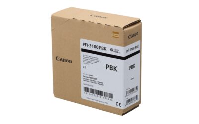 Noir Photo (PBK) pour Canon iPF Pro 2600 – 4600 – 6600 et GP 2600S – 4600S – 6600S