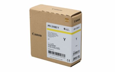 Yellow (Y) pour Canon iPF Pro -2600 – 4600 – 6600 et série GP 2600S – 4600 S – 6600 S